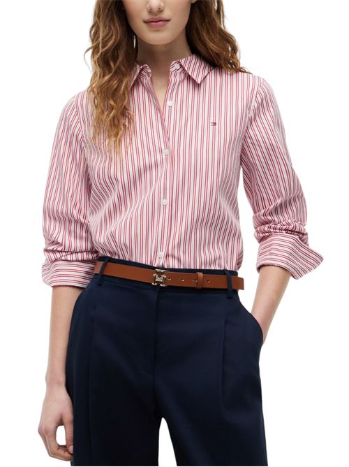 Camicia a righe regular fit Tommy Hilfiger | WW0WW511550FC